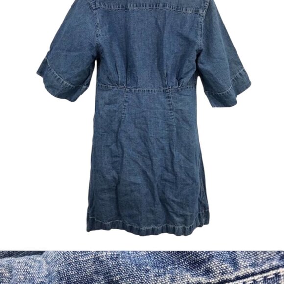 SEA Denim Dress - Size 10 - Picture 9 of 11